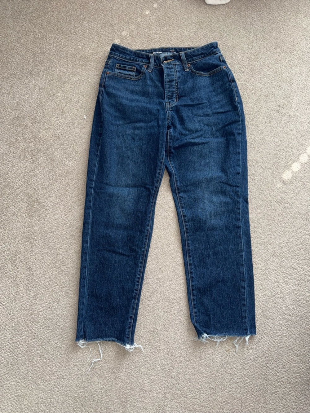 Old Navy High Ride Curvy OG Straight Jeans
